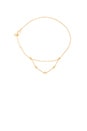 view 2 of 2 Bali Anklet in Gold