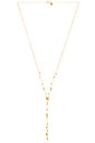 view 1 of 2 Chloe Mini Lariat in Gold