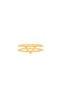 view 1 of 3 Anya Triangle Ring in Gold