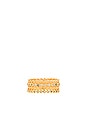 view 1 of 2 Mini Stackable Ring Set in White & Gold