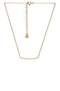 view 2 of 2 Taner Bar Choker in Gold