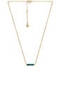 view 2 of 2 Dez Bar Necklace in Turquoise
