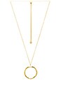 view 1 of 1 Quinn Long Adjustable Necklace in Gold