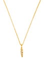 view 1 of 2 Collette Marquise Adjustable Necklace in White CZ & Gold