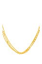 view 1 of 2 Paso 4 Strand Versatile Necklace in Gold