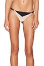 view 1 of 3 Effortless String in Black & Nude