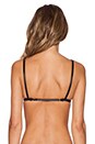 view 3 of 3 Effortless Triangle Bra in Black & Nude
