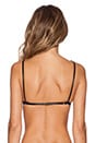 view 3 of 3 Innocence Triangle Bra in Black
