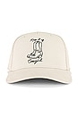 view 2 of 3 Keep It Up Cowgirl Trucker Hat in Cream