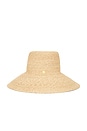 view 2 of 2 Jolie Wide Boater Hat in Natural