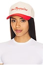 view 1 of 3 Slow Morning Hat in Cream & Red