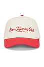 view 2 of 3 Slow Morning Hat in Cream & Red