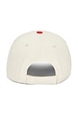 view 3 of 3 Slow Morning Hat in Cream & Red