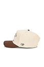 view 4 of 4 Sports Trucker Hat in Brown & Cream