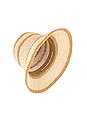 view 4 of 4 Sal Hat in Natural Striped