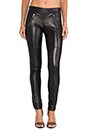 view 1 of 4 Ponti Leather Pants in Black