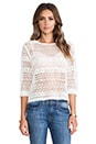 view 1 of 5 Cotton Lace Top in White