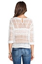 view 3 of 5 Cotton Lace Top in White