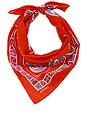 view 2 of 4 The Sailboat Bandana in Red