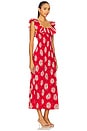 view 3 of 4 Havana Dress in True Red Dancing Floral