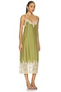 view 2 of 3 VESTIDO THE LEGACY in Light Olive & Cream