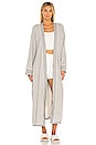 view 1 of 4 The Sweatshirt Robe in Heather Grey