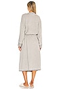view 4 of 4 The Sweatshirt Robe in Heather Grey