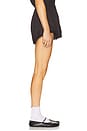 view 3 of 6 The Eyelet Tap Short in Black