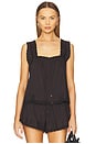 view 1 of 4 The Eyelet Tank in Black