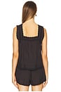view 3 of 4 The Eyelet Tank in Black