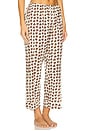 view 2 of 5 The Easy Sleep Pant in Cream Horse Medallion Print