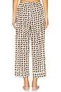 view 3 of 5 The Easy Sleep Pant in Cream Horse Medallion Print