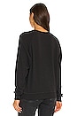 view 3 of 4 The V-Neck Sweatshirt in Almost Black