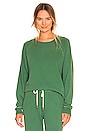 view 1 of 4 The College Sweatshirt in Field Green