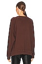view 3 of 4 Slouch Sweatshirt in Toasted Walnut