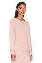 view 2 of 4 the College Sweatshirt in Pale Blush