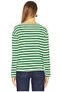 view 3 of 4 The Sailor Sweater in Dill Stripe