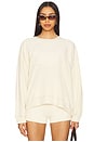 view 1 of 4 SWEATSHIRT 맨투맨셔츠 in Washed White