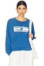 view 1 of 4 Teammate Sweatshirt in Pool Blue