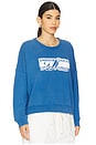 view 2 of 4 Teammate Sweatshirt in Pool Blue