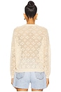 view 3 of 4 Crochet Pullover in Natural