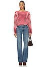 view 4 of 4 The Sailor Sweater in Maple Stripe