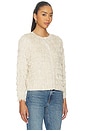 view 2 of 4 The Fringe Cardigan in Natural