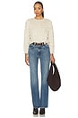 view 4 of 4 The Fringe Cardigan in Natural
