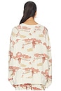 view 3 of 4 The Slouch Sweatshirt in Riding Horses Print