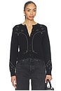 view 1 of 5 The Studded Cardigan in Black