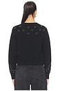 view 3 of 5 The Studded Cardigan in Black