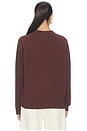 view 3 of 4 The College Sweatshirt With Everglade Graphic in Toasted Walnut