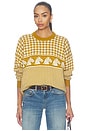 view 1 of 5 The Pony Pullover in Antique Gold