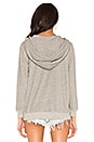view 3 of 4 The Henley Hoodie in Varsity Grey